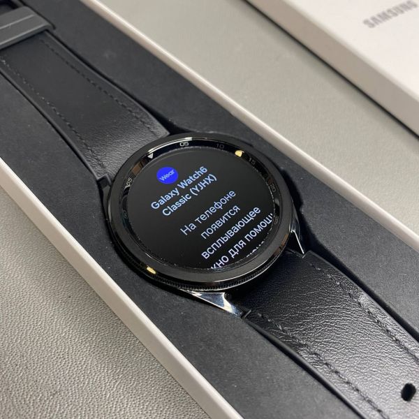 Смарт-часы Samsung Galaxy Watch 6 Classic SM-R950, 43 мм, черный