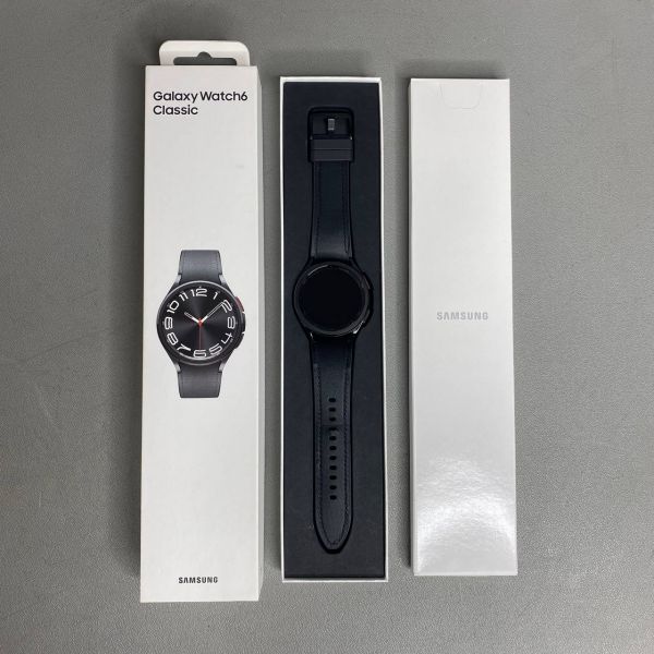 Смарт-часы Samsung Galaxy Watch 6 Classic SM-R950, 43 мм, черный