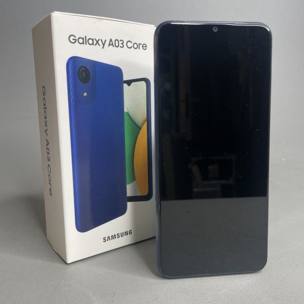 Смартфон Samsung Galaxy A03 Core, 2/32 ГБ, Android 11 Go Edition, синий