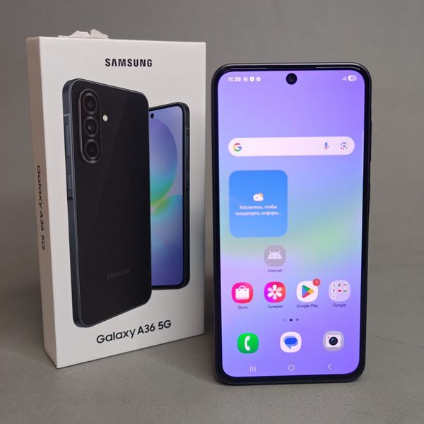 Смартфон Samsung Galaxy A36 5G 8/128 ГБ, черный