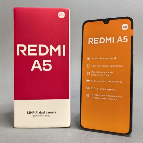 Смартфон Xiaomi Redmi A5 3/64Gb RU, Dual nano SIM, золотой