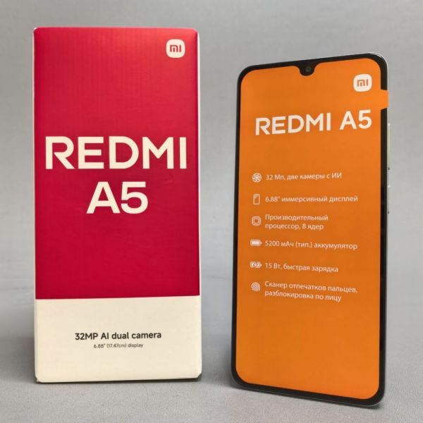 Смартфон Xiaomi Redmi A5 3/64Gb RU, Dual nano SIM, синий
