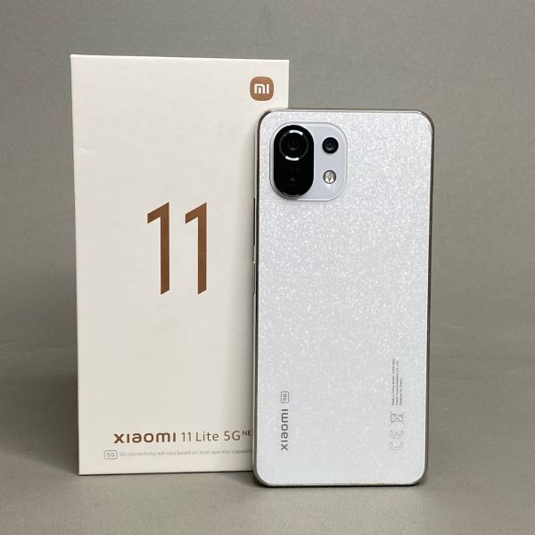 Смартфон Xiaomi Mi 11 Lite 5G 8/256ГБ Global Rom, Dual nano SIM, снежно-белый