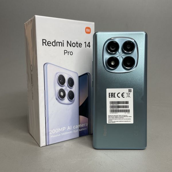 Смартфон Xiaomi Redmi Note 14 Pro 4G 12/256 ГБ RU, Dual nano SIM, Ocean Blue