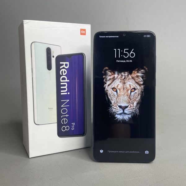 Смартфон Xiaomi Redmi Note 8 Pro 6/64 ГБ Global, 2 SIM, синий