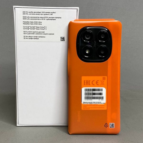 Смартфон Xiaomi Redmi Note 14 Pro 4G 12/256 ГБ RU, Dual nano SIM, черный