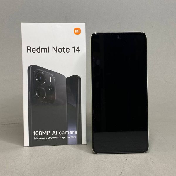 Смартфон Xiaomi Redmi Note 14 4G 8/256 ГБ RU, Dual nano SIM, Lime Green