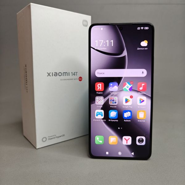 Смартфон Xiaomi 14T (12/256Gb) черный / Titan Black