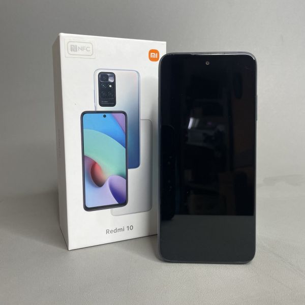 Смартфон Xiaomi Redmi 10 2022 4/64 ГБ RU, Dual nano SIM, серый карбон