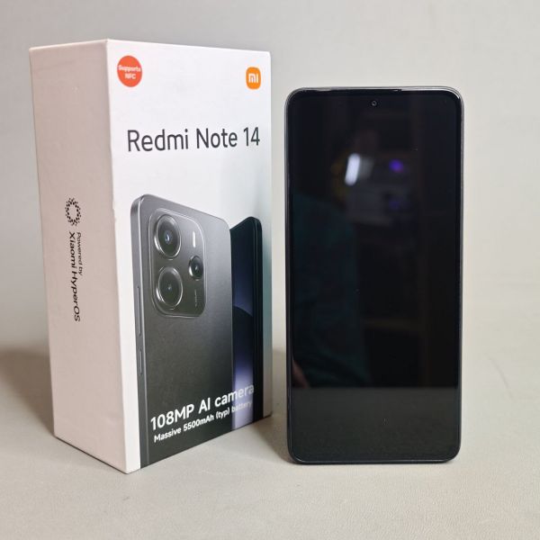 Смартфон Xiaomi Redmi Note 14 4G 8/256 ГБ RU, Dual nano SIM, Midnight Black