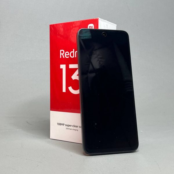 Смартфон Xiaomi Redmi 13 6/128GB Global, Dual nano SIM, Midnight Black