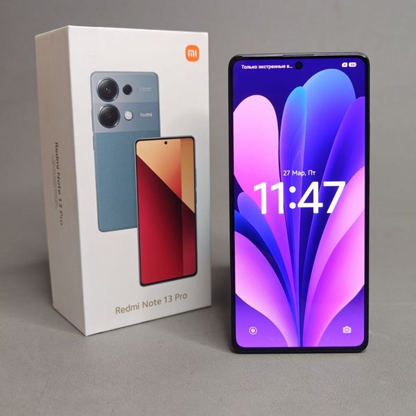 Смартфон Xiaomi Redmi Note 13 Pro 4G 12/512 ГБ, Black (Черный), Dual nano Sim