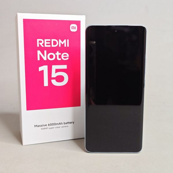 Смартфон Xiaomi Redmi Note 15 8/256Gb, Dual nano SIM, Glacier Blue