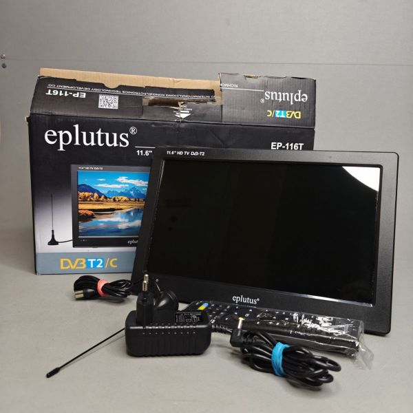 Телевизор портативный с цифровым тюнером Eplutus EP-116Т