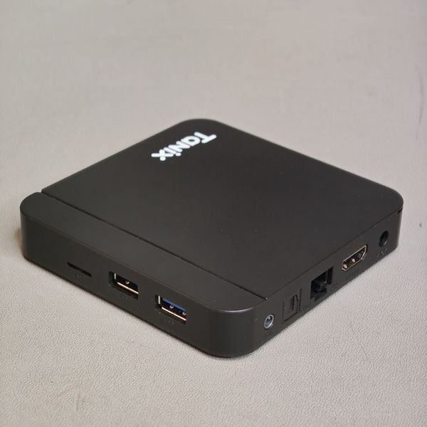 Медиаплеер Tanix W2 4/32GB TV Box, черный