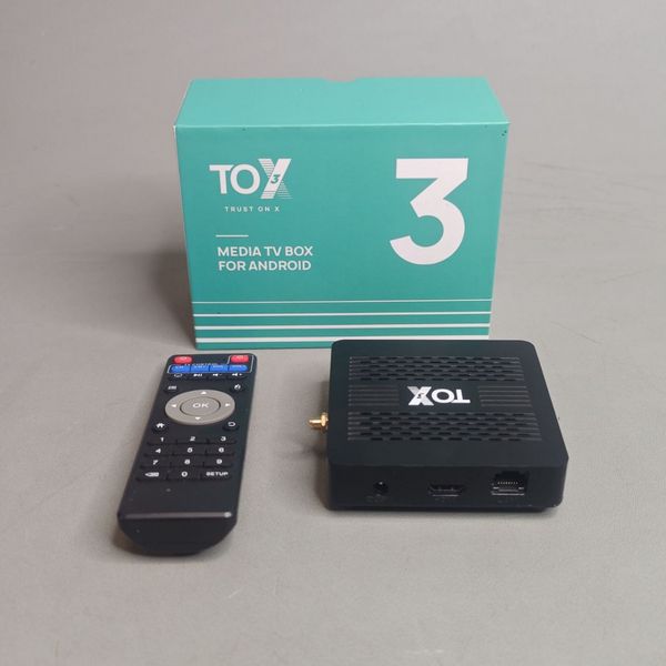 ТВ-приставка TOX3, 4+32ГБ, Android 11.0, черный, комплектация на выбор, 4GB 32GB