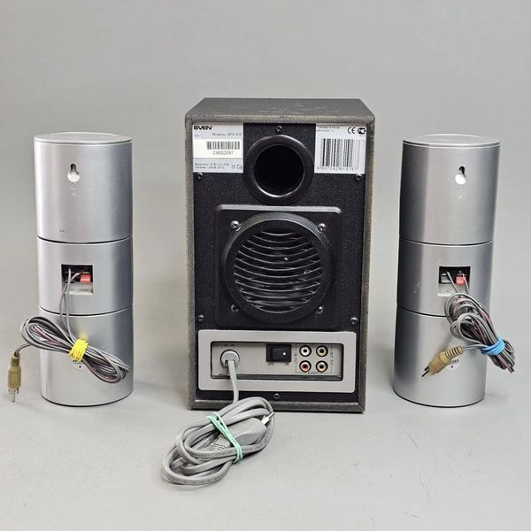Колонки Sven SPS-910, 2.1, черный