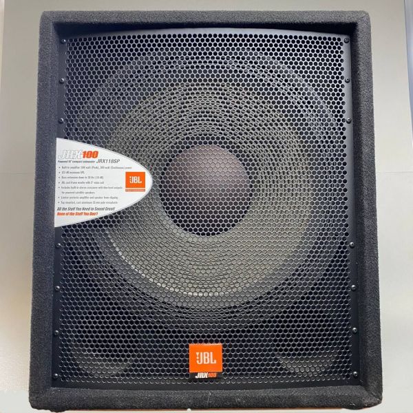 Сабвуфер JBL JRX118SP чёрный