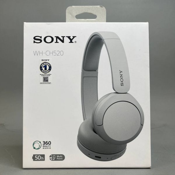 Беспроводные наушники Sony WH-CH520, белый