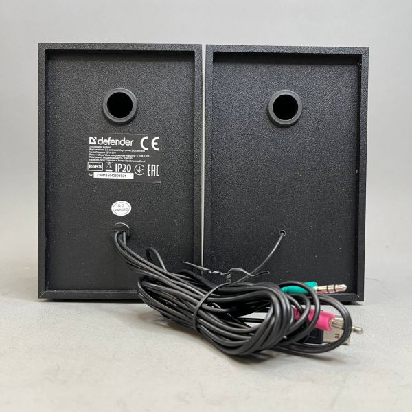 Акустическая система 2,0 DEFENDER SPK-270, 10 Вт, питание от USB, черная