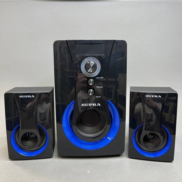 Музыкальный центр Supra SMB-310, 60Вт, Bluetooth, FM, USB, SD, черный