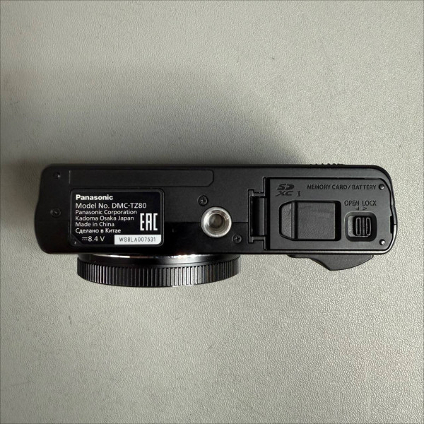 Фотоаппарат Panasonic Lumix DMC-TZ80 черный