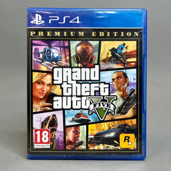 Игра Grand Theft Auto V Premium Edition для PlayStation 4, все страны
