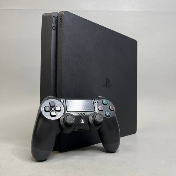 Игровая приставка Sony PlayStation 4 Slim 500 ГБ HDD, без игр, черный