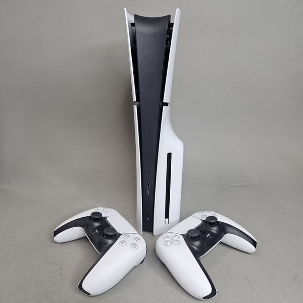  Игровая приставка PlayStation Playstation 5 Slim CFI-2116A с дисководом (2 джойстика)  белый