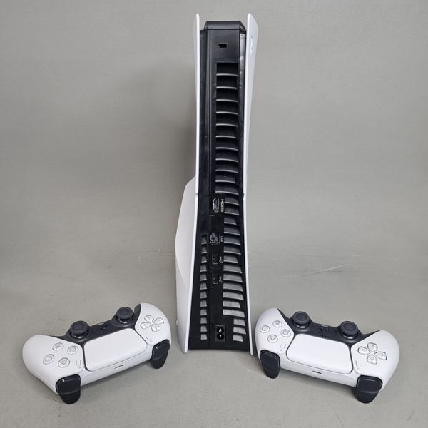  Игровая приставка PlayStation Playstation 5 Slim CFI-2116A с дисководом (2 джойстика)  белый