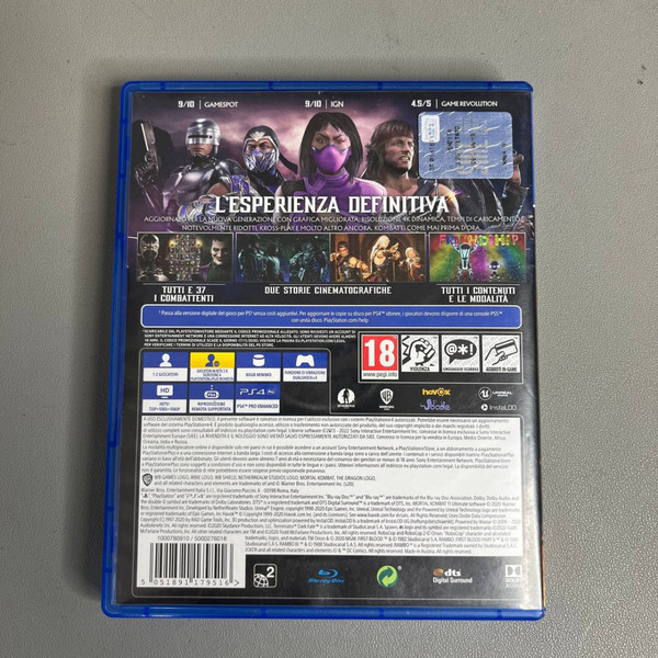 Игра Mortal Kombat 11: Ultimate (PS4)