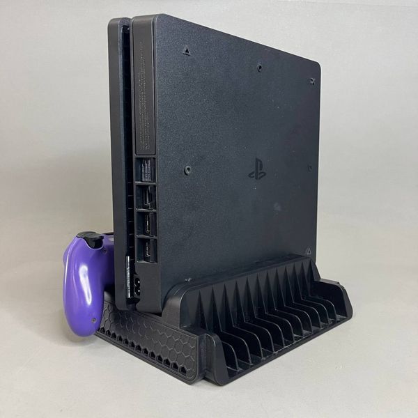 Игровая приставка Sony PlayStation 4 Slim 500 ГБ HDD, без игр, два геймпада, черная