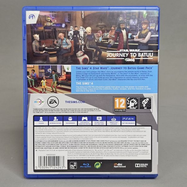 The Sims 4 Star Wars Journey to Batuu Bundle PS4