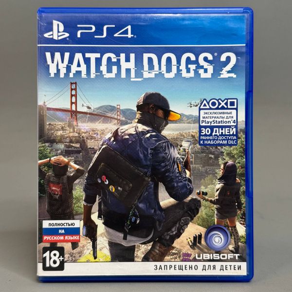 Игра для PlayStation 4 Watch Dogs 2, полностью на русском языке