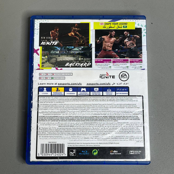 Игра EA Sports UFC 4 (PS4)