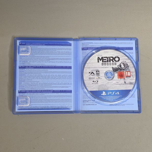 Игра Metro Exodus Sony Playstation 4, русская версия диск с игрой