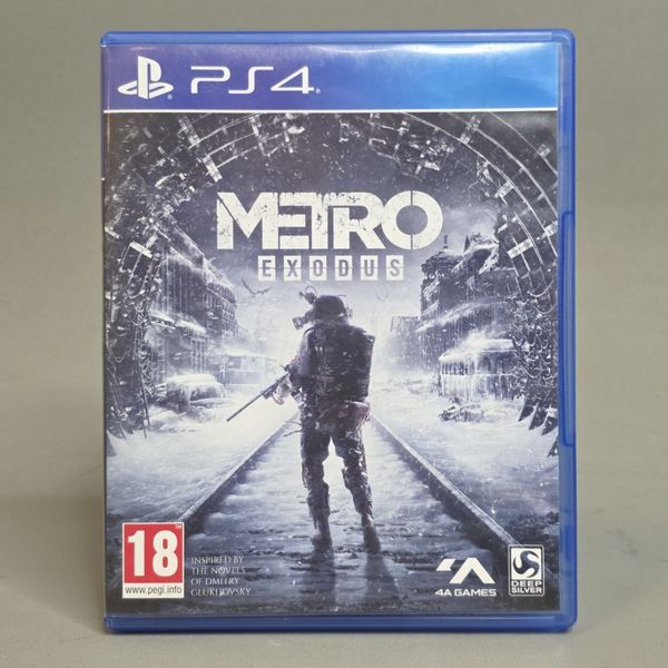 Игра Metro Exodus Sony Playstation 4, русская версия диск с игрой