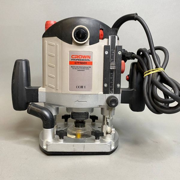 Фрезер по дереву электрический CROWN CT11001, 2100Вт