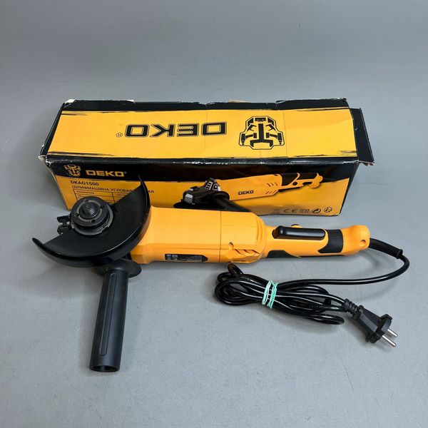 Угловая шлифмашина сетевая DEKO DKAG1500