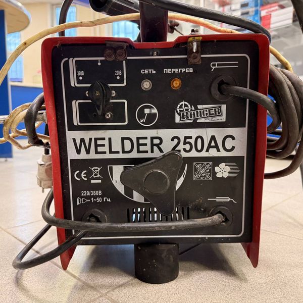 Сварочный аппарат WELDER-250 AC (10кВА-250А)