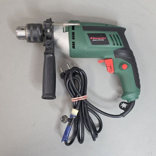 Дрель Hammer Flex UDD500LE [ударный, ключевой, 500 Вт, 35000 уд/мин, 3000 об/мин, реверс, 1.8 кг]