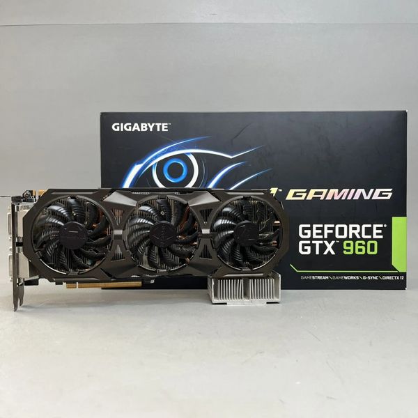 Видеокарта GIGABYTE GeForce GTX 960 4G, GV-N960G1 GAMING-4GD