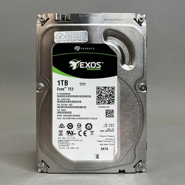 Жесткий диск Seagate ST1000NM0008 1Tb 7200 SATAIII 3.5