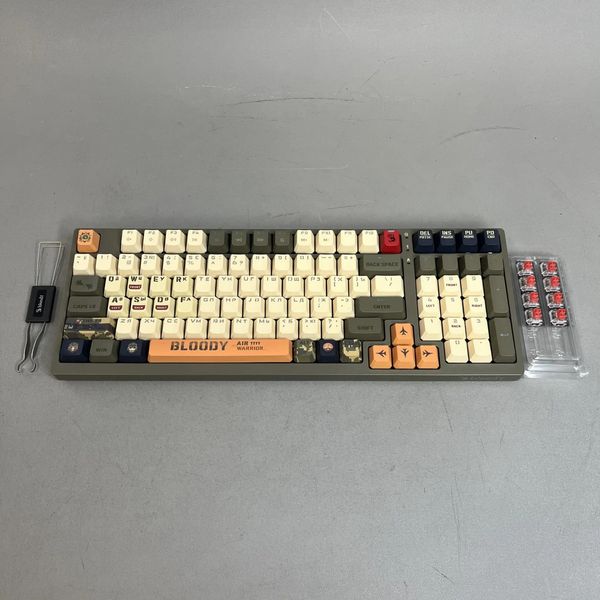 Клавиатура A4tech Bloody S98 Aviator Зеленый 