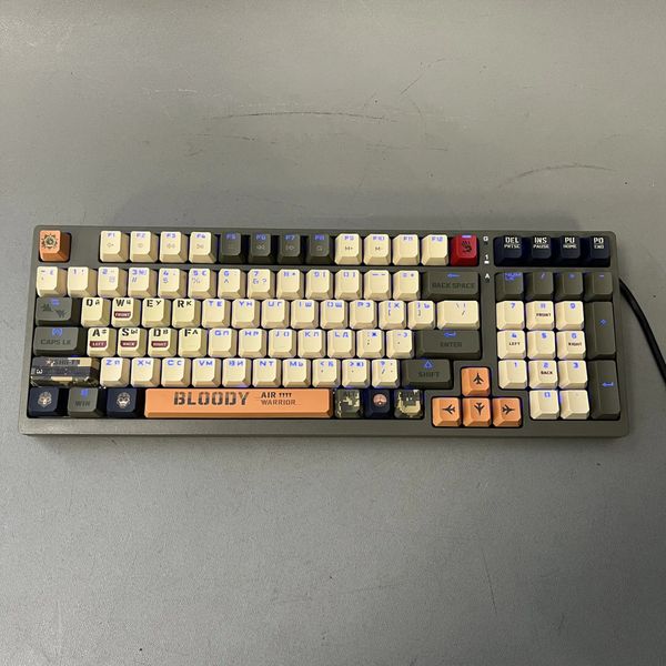 Клавиатура A4tech Bloody S98 Aviator Зеленый 