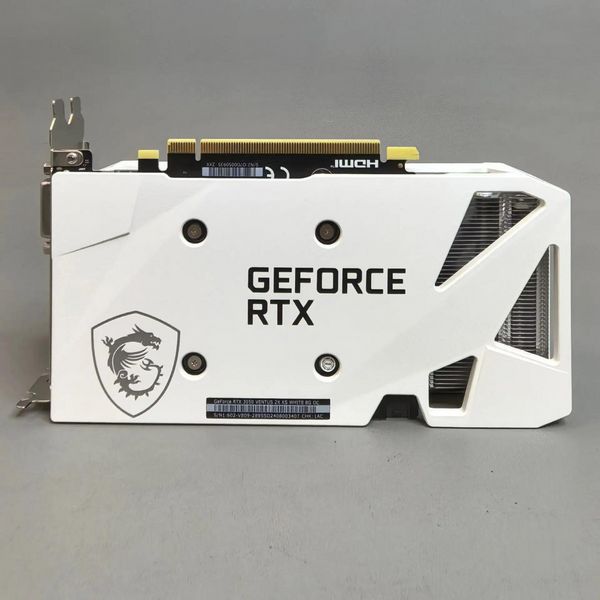 Видеокарта MSI Geforce RTX 3050 VENTUS 2X XS WHITE OC (RTX 3050 VENTUS 2X XS WHITE 8G OC)