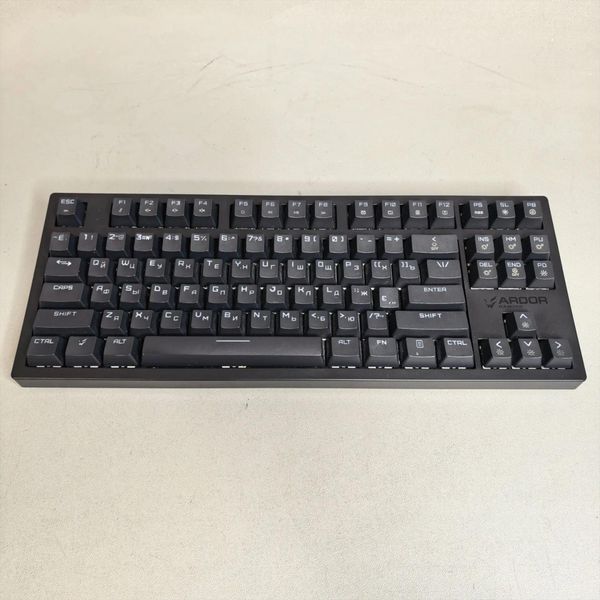 Клавиатура проводная ARDOR GAMING Immortality TKL (AG-FL-IM87GY-B) черная