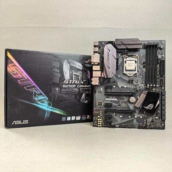Материнская плата ASUS LGA1151 STRIX B250F GAMING 