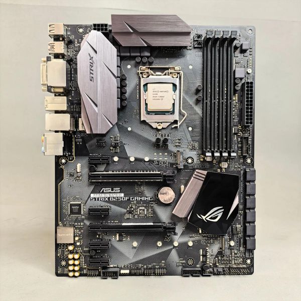 Материнская плата ASUS LGA1151 STRIX B250F GAMING 