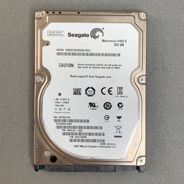 Жесткий диск Seagate Momentus 250 ГБ ST9250315AS